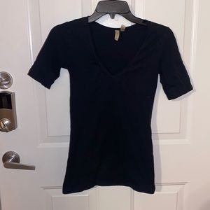 Black V-Neck